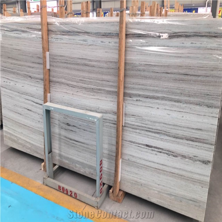 Crystal Wooden,Striato Bianco Marble,Crystal White