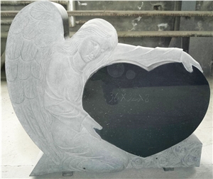 Customized Tombstone Shanxi Black Granite