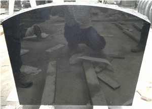 Customized Tombstone Shanxi Black Granite