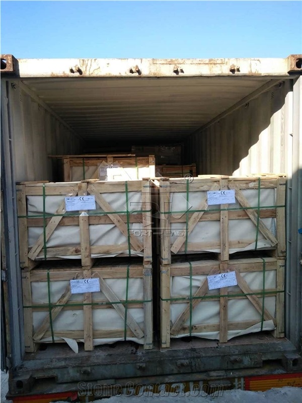Dalian Sesame White Granite Stright Steps/Stairs