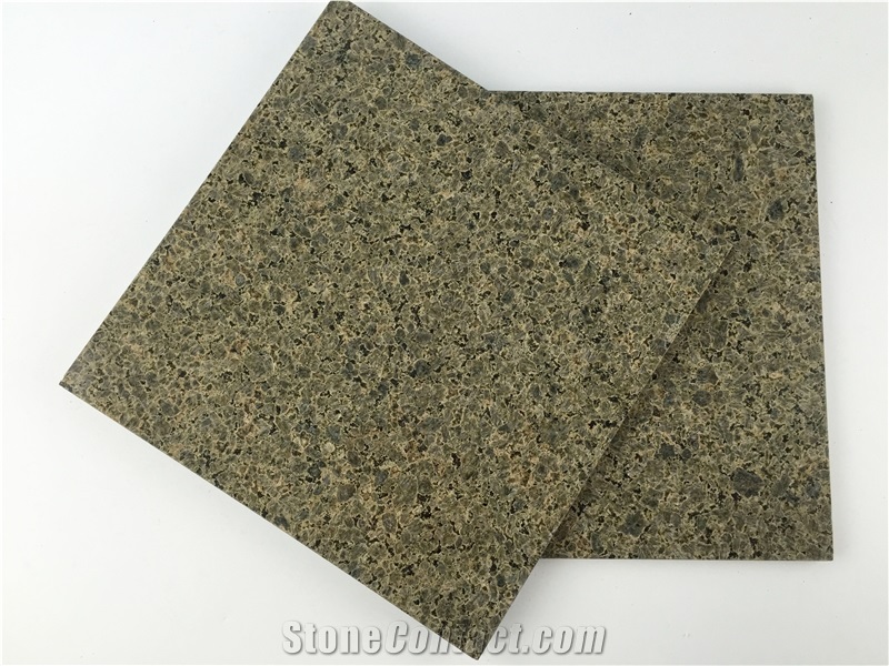 Desert Green G747 Granite Polished Tiles&Slabs