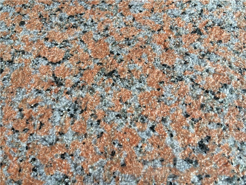 G562 Maple Red Granite Flooring Tiles