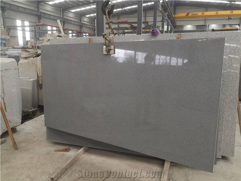 G633 Sesame White, China Light Gray Granite Slabs