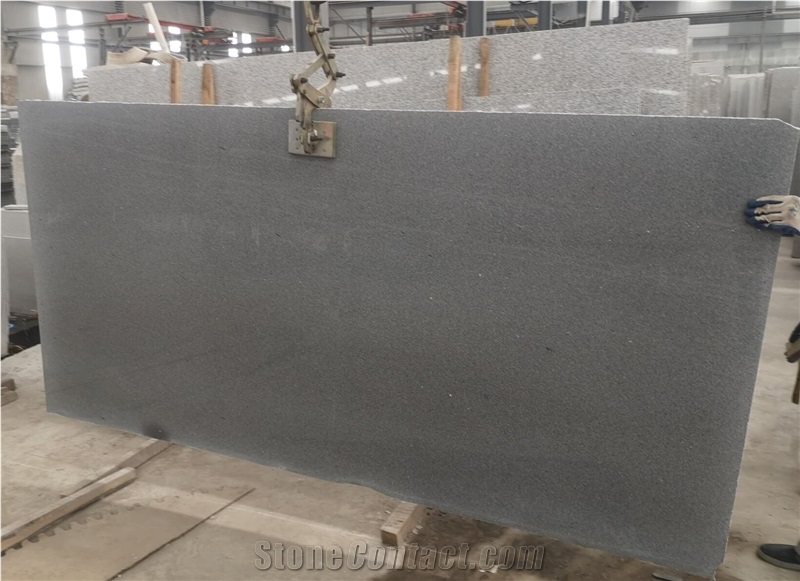 G633 Sesame White, China Light Gray Granite Slabs
