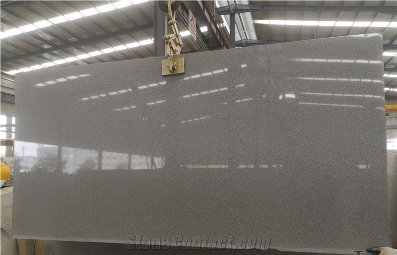 G633 Sesame White, China Light Gray Granite Slabs