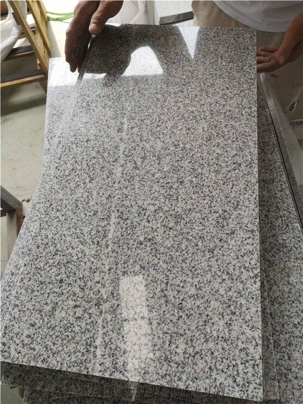 Hubei Sesame White Granite Tiles G603 Slabs