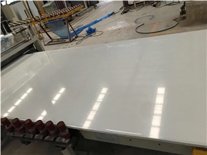 Micro Carrara White Artificial Marble Slabs