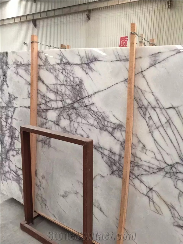 Milas New York Lilac Marble Slabs & Tiles