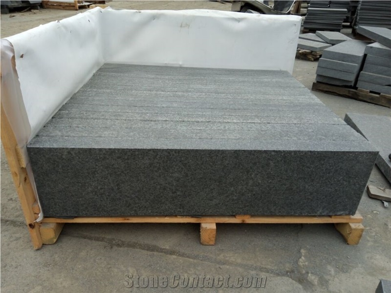 Padang Dark G654 Granite Flamed Thick Slabs