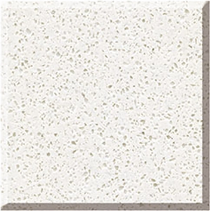 Pear White Quartz Slabs For Engineering