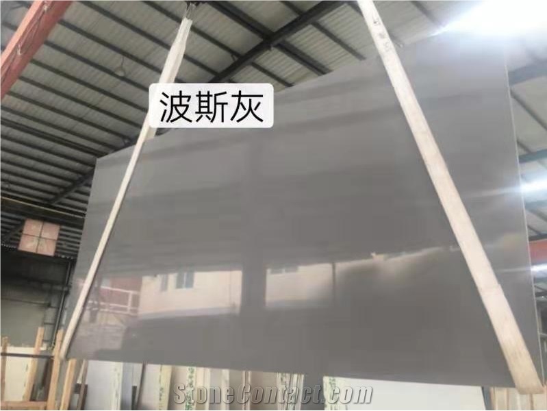 Persia Grey Artificial Marble Slabs
