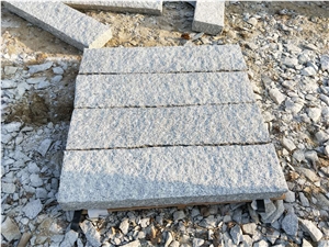 Pineappled New G603 Grey Granite Kerbstone