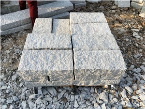 Pineappled New G603 Grey Granite Kerbstone