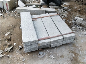 Pineappled New G603 Grey Granite Kerbstone