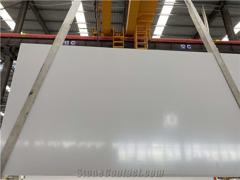 Premium White Artificial Marble Slabs, Quartz Slabs