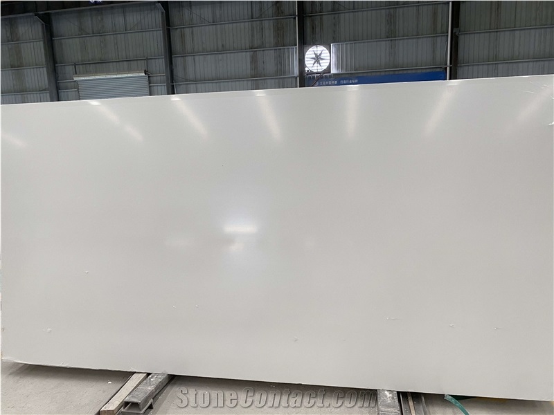 Premium White Artificial Marble Slabs, Quartz Slabs