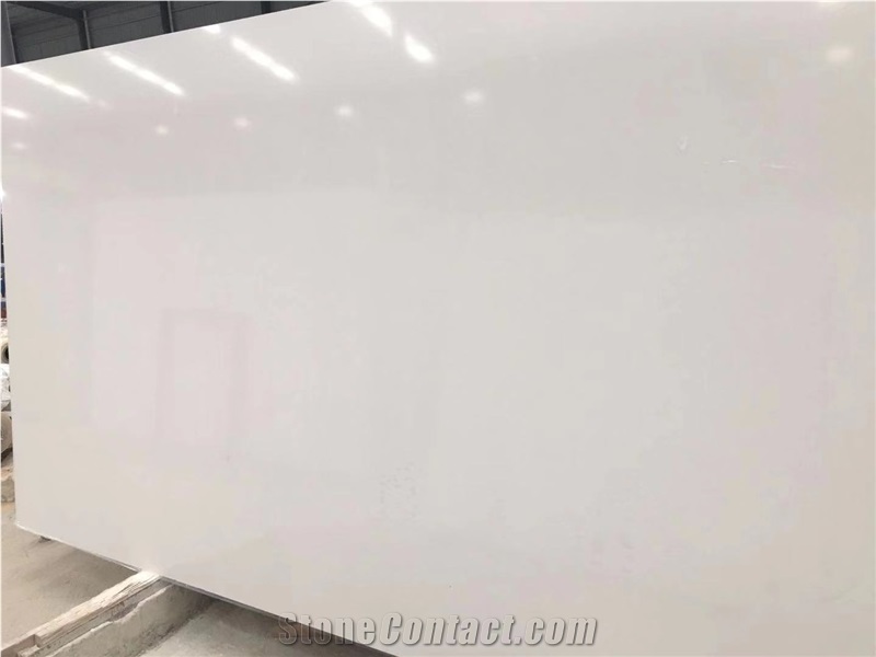 Premium White Artificial Marble Slabs, Quartz Slabs