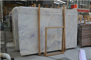 Purple White Marble Slabs&Tiles