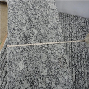 Seawave Spary White Granite Polished Tiles