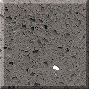 Sparkling Grey Quartz Slabs &Tiles For Project Sparkling Grey Quartz Slabs &Tiles For Project