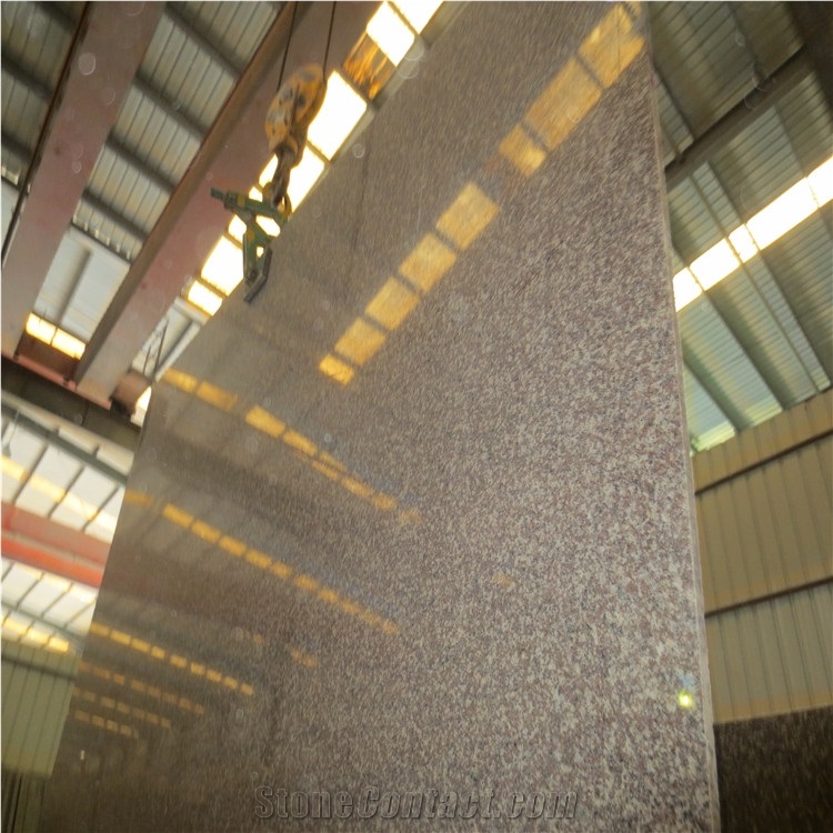 Sunset Pink,Misty Brown New G664 Granite Slabs