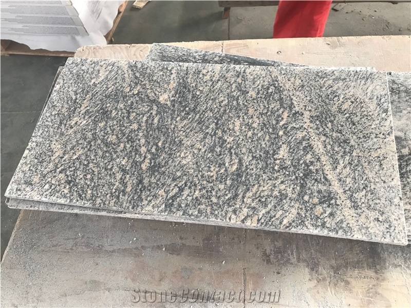Tiger Skin Yellow Granite Polished Tiles