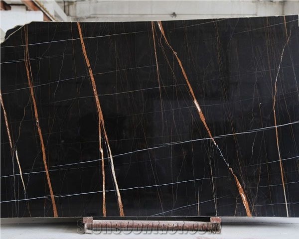 Tunisia Noir Serpents Marble Slabs &Tiles