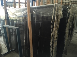 Tunisia Noir Serpents Marble Slabs &Tiles