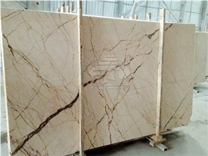 Turkey Menes Gold Beige Marble Slabs & Tiles