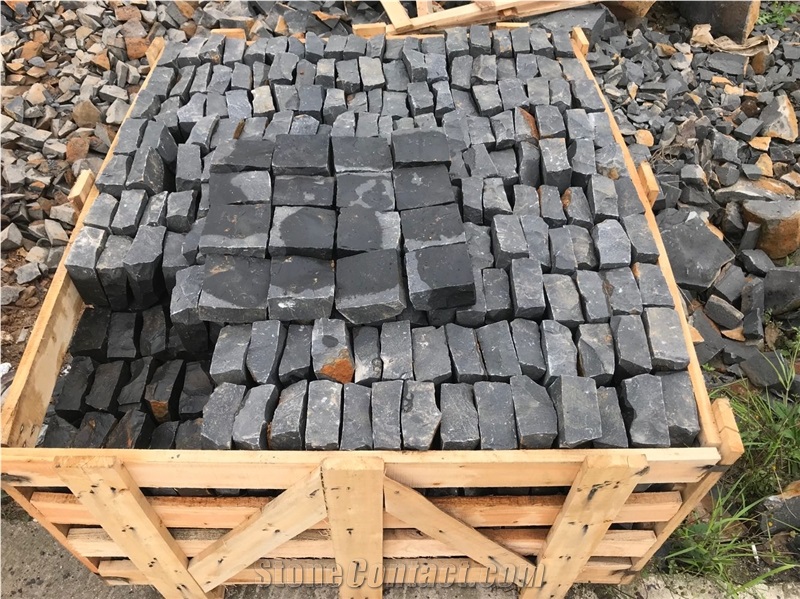 Zhangpu Black Basalt Cubes/G612 Granite Setts