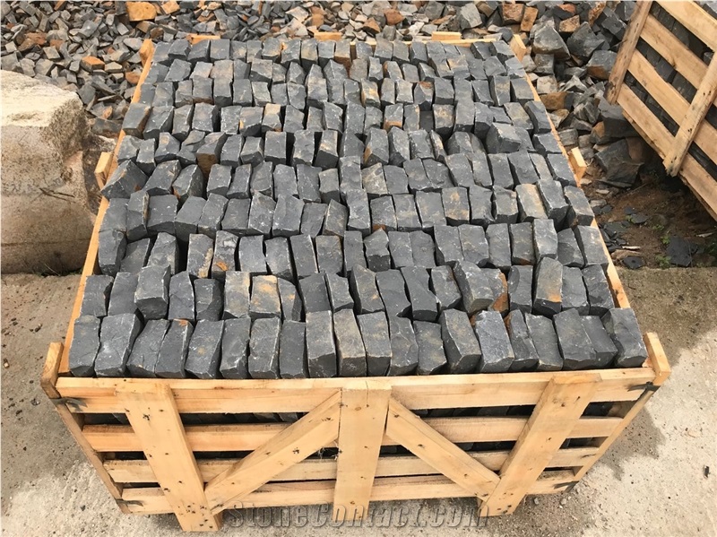 Zhangpu Black Basalt Cubes/G612 Granite Setts