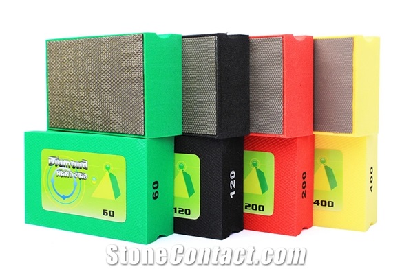 Diamond Hand Polishing Pads For Granite And Marble