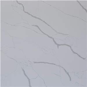 Vietnam Calacatta Lune a White Quartz Slabs