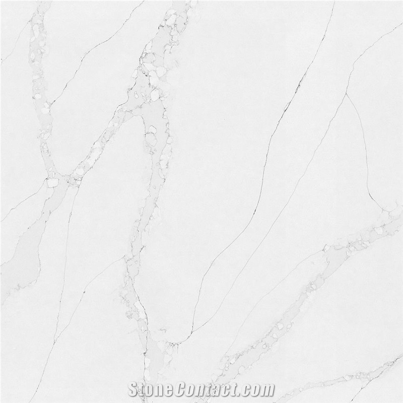Vietnam Et Calacatta Quartz Slabs