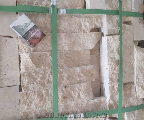 Sary-Tash Limestone Strip Ragged Edges Wall Tiles