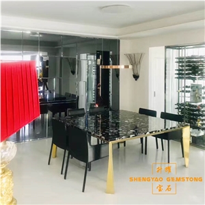 High Quality Luxury Backlit Agate Furniture