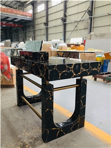 High Quality Luxury Backlit Agate Furniture