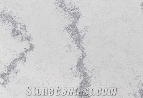 Dusty Grey Calacatta Quartz Slabs