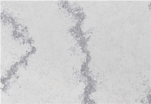 Dusty Grey Calacatta Quartz Slabs