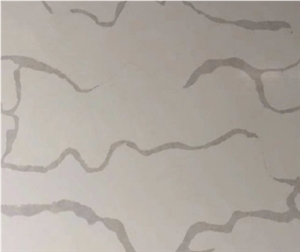 Polish Calacatta Quartz Slabs