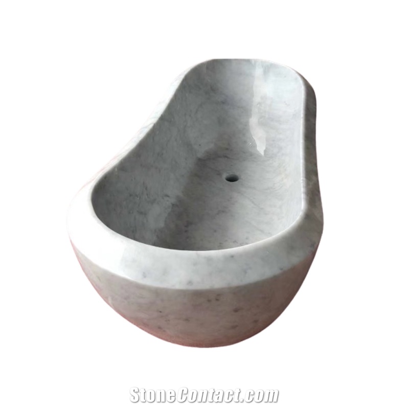 Marble Bathtub, Bianco Carrara