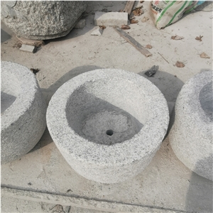 Garden Stone Flower Pot Vase Statue Flower Pot