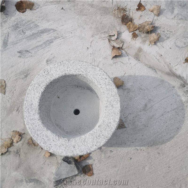 Garden Stone Flower Pot Vase Statue Flower Pot