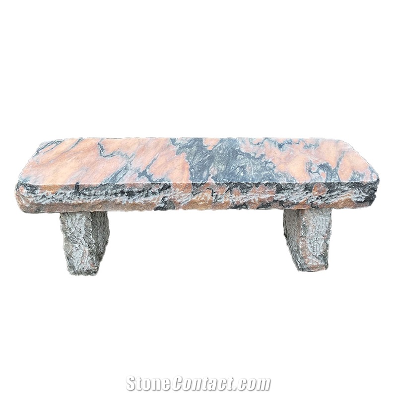 New Hand Made Garden Bench Onyx Stool Stone Bench