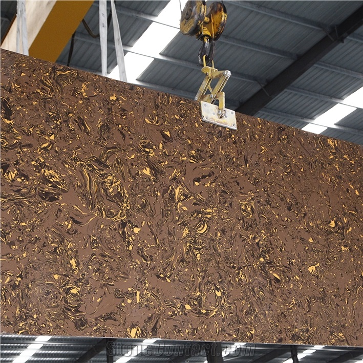 Brown Artifiical Marble Table & Wall Tile