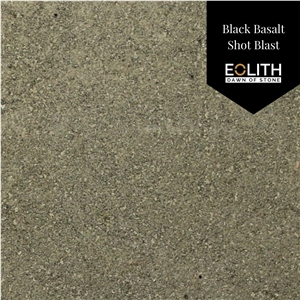 Shot Blasted Brown Basalt Tiles