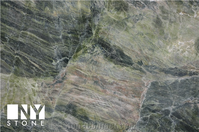 Alga Green Quartzite Slabs