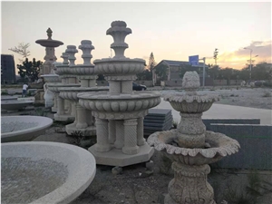 Granite Garden Small Waterfall Street Fountain