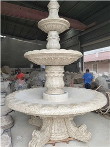Natural Stone Garden Street Waterfall Fountain