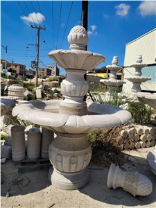 Natural Stone Garden Street Waterfall Fountain